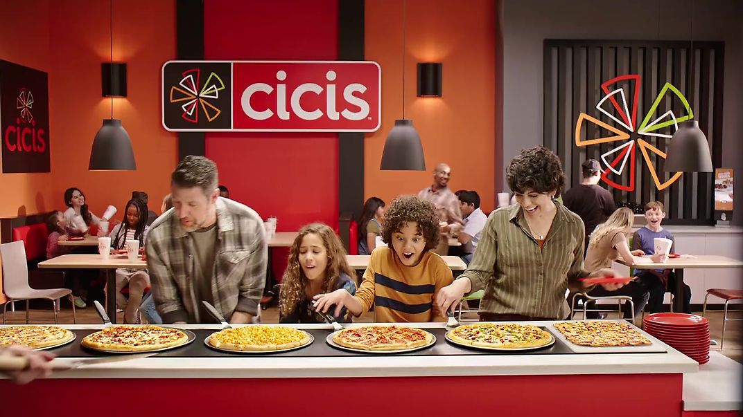 Unlimited Pizza Buffet… only at Cicis (National TV On-Camera)